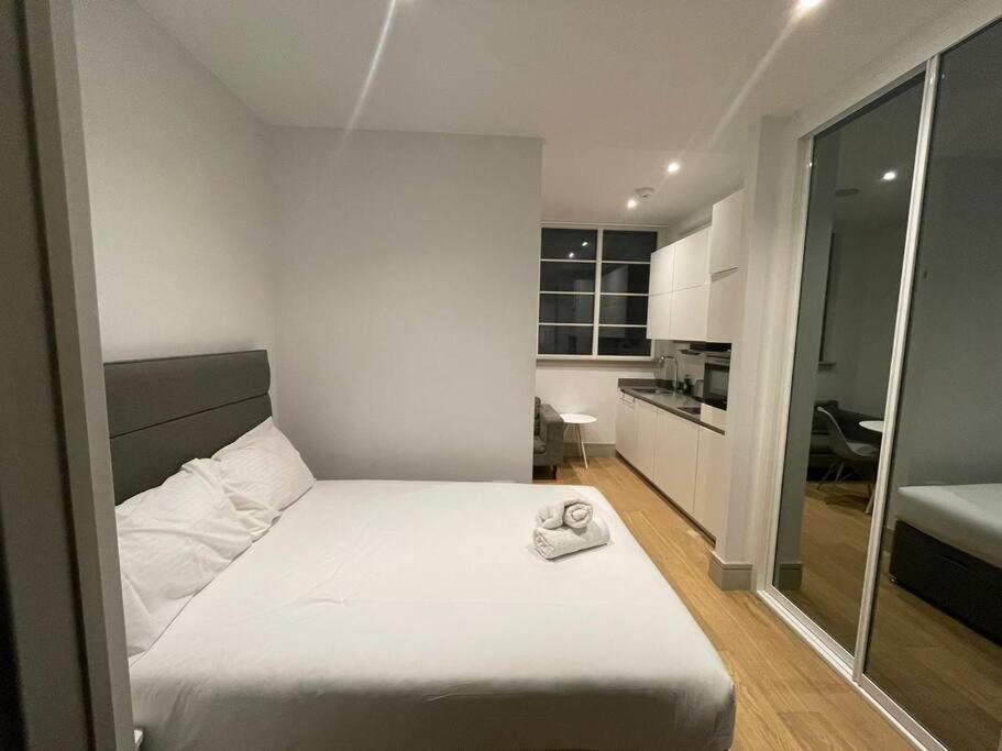 Monthly Stays 1Bed Serviced Studio Apartment Free Wifi & Netflix Whitechapel London Perfect For Solo & Coupled Guests Extérieur photo